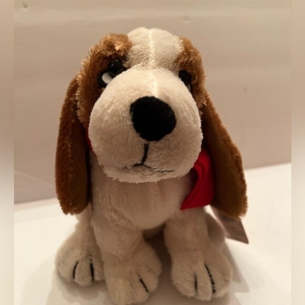 Vintage Chrisha Creation Hush Puppy Dog Plush Stuffed Animal 7” 1988
